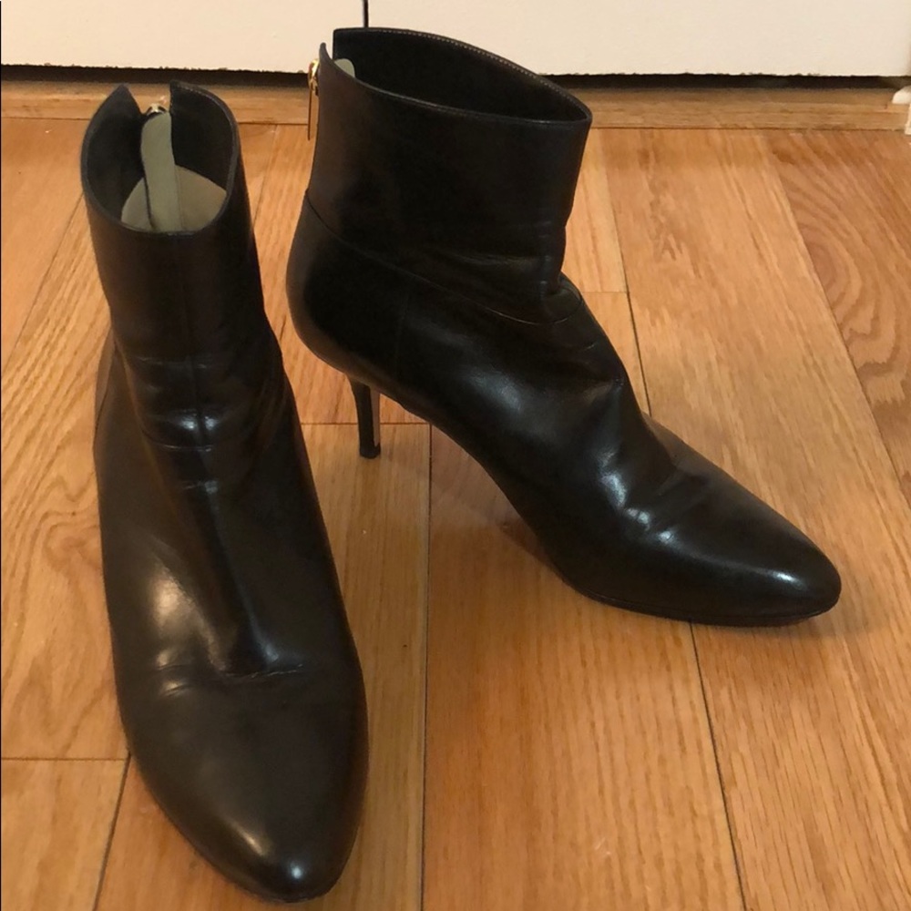Jimmy Choo Black Leather Bootie
